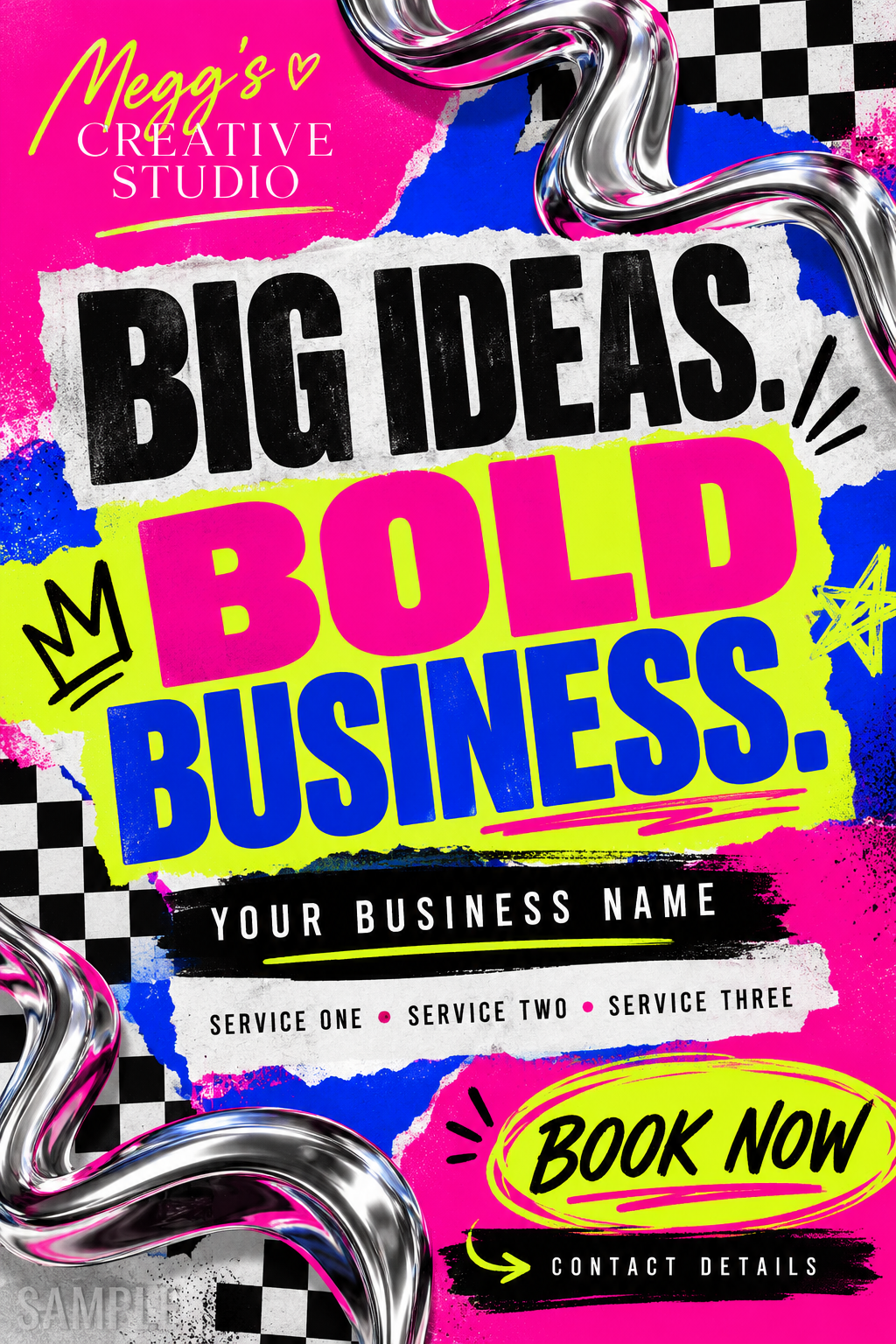 Bold Business flyer sample
